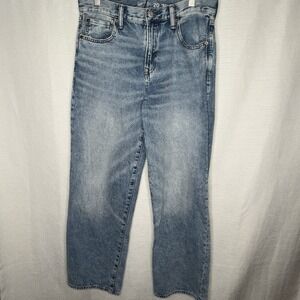 Gap Teen 90s Loose Fit Jeans Size 20‎ Light Wash Blue Denim